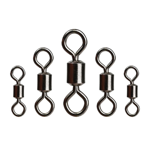 Rouleau pivotant de pêche en acier inoxydable haute résistance pour la pêche au poisson-chat, pivotant de baril robuste pour l'eau salée et l'eau douce - Product Image 1