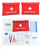 Trousse de premiers secours médicale portable, durable, imperméable et légère, personnalisable avec logo, pour survie et secours d'urgence (Noodpakket)