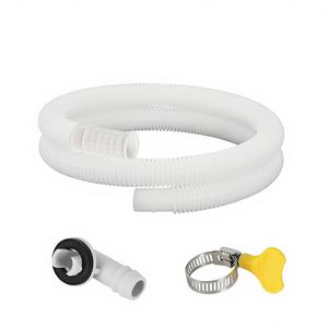 Manguera de Drenaje Flexible Transparente para Aire Acondicionado, de ABS Corrugado, Ecológica, Duradera, de 2.0 mm de Grosor, Tubo de Salida de Plástico - Product Image 1