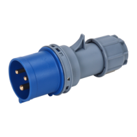 Prise et connecteur électriques industriels HFE 32A 110V 380V 220V 3P IP44 4 broches, mise à la terre standard, fils flexibles 2,5-6 mm
