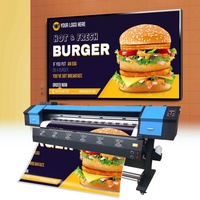 Imprimante jet d'encre éco-solvant XP600 de 1,8 m, nouvelle traceuse automatique pour toile, idéale pour l'impression d'affiches intérieures et de bannières flexibles