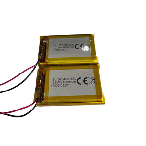 Wholesale Rechargeable <b>Polymer</b> <b>Lithium</b>-ion <b>Battery</b> 1000mAh 3.7V-4.2V 800 Cycles 523450 Supports OEM Customization - Product Image 6