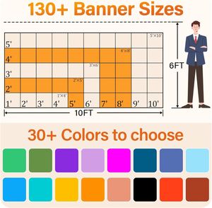 Bannières en maille personnalisées - Texte et logo personnalisés pour les événements sportifs, les chantiers de construction et les clôtures extérieures - Product Image 3
