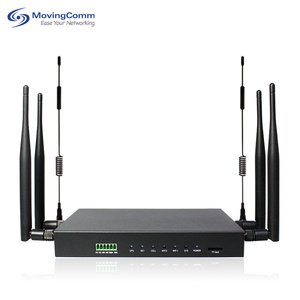 Enrutador industrial 4G Lte de punto de acceso de doble banda de 1200Mbps con vigilancia de velocidad rápida Dual Sim para uso IOT compatible con frecuencia 4G - Product Image 4