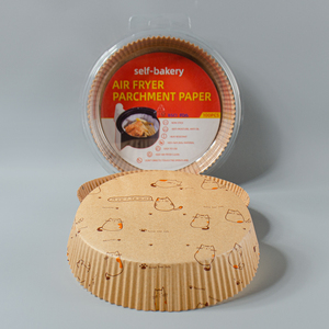 <span class=keywords><strong>Carta</strong></span> da forno per friggitrice ad aria monouso per alimenti antiaderente quadrata rotonda resistente al calore da 100 pezzi per friggitrice ad aria calda - Product Image 4