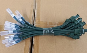 2*0.7mm2 Trắng loạt mở rộng cáp LED String ánh sáng kết nối + Led dây ánh sáng 13 mét kết nối - Product Image 4