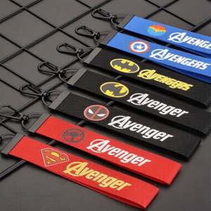 Cartoon Character Wrist <b>Lanyard</b> Keychain Durable Black Clasp Wristlet, Perfect Small Gift Key Accessory for Girls & Teens - Product Image 4