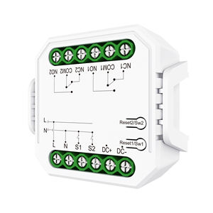 Interrupteur intelligent NO NC 100-240VAC 5V-40VDC 2 gangs Wifi Zigbee pour l'automatisation, la sécurité, le sonnetteur, l'interrupteur lumineux, la télécommande - Product Image 2