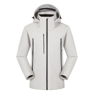 เสื้อแจ็คเก็ตสกีกันลมกันน้ำสำหรับผู้ชาย พร้อมฮู้ดถอดได้และซับใน เหมาะสำหรับใส่เดินป่ากลางแจ้ง - Product Image 4