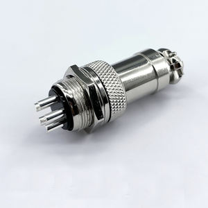 Conector GX12 de 2 Pines Macho y Hembra DIN en Ángulo Recto, 8 Pines, 4P, 3P, 12P, 5P, Contactos de Cobre, Carcasa de Aleación de Zinc, Automotriz - Product Image 4