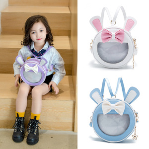 Sac à dos d'école de mode, fabriqué en chine, Logo personnalisé Itabag avec épingles de fenêtre transparentes en Pvc Transparent - Product Image 5