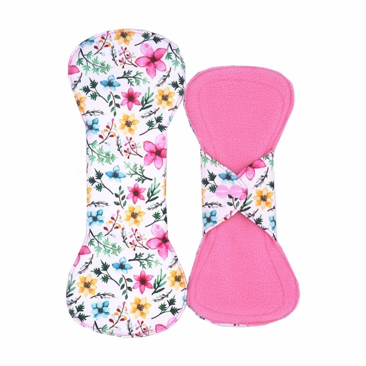Cloth menstrual pads,cloth pads reusable sanitary napkin menstrual for women,napkin sanitary