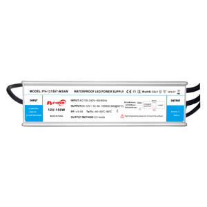 Controlador LED Regulable TRIAC de 150W con Certificación CE/CB, Sin Parpadeo, 100-240VAC-DC12V 24V, Voltaje Constante, IP67, Resistente al Agua, Fuente de Alimentación para Luces LED - Product Image 2