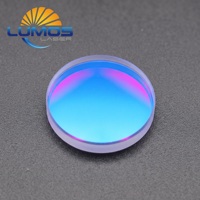 Lentille de protection en verre anti-poussière D34*5mm 1064nm pour optique de découpe laser à fibre, conçue pour la tête d'équipement laser BOCI