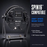 Projecteur PAR sans fil à batterie Wincode AquaPar Timo IP65