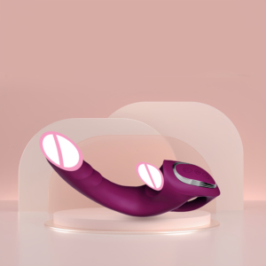 Venta caliente telescópica lengua lamiendo vibración palo G-Spot estimulador enorme diseño en forma de Rosa consoladores vibradores - Product Image 4