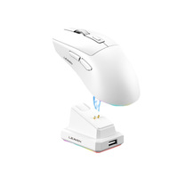 Mouse Nirkabel 24G Dual-Mode Baru, Desain Ringan, Kompatibel Gaming Esports, Laptop, Desktop, Dilengkapi USB
