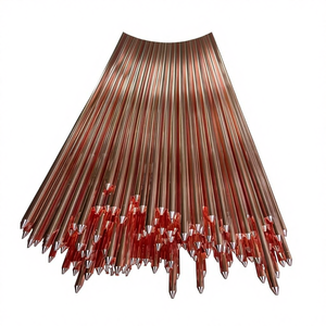 Piquet de terre en <span class=keywords><strong>acier</strong></span> plaqué cuivre de longueur personnalisée, qualité industrielle, système de protection contre la foudre et de mise à la terre, modèle 16x2400 - Product Image 3