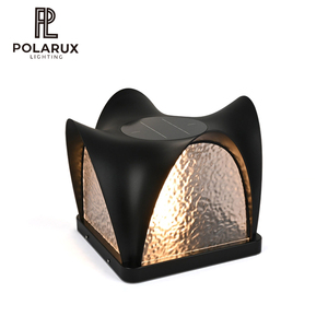Lámpara Solar para Poste, de Acero Inoxidable y Acrílico, Estilo Nórdico, para Jardín, Puerta, <span class=keywords><strong>Pilar</strong></span>, Paisaje, Decorativa, Impermeable, LED, para Césped - Product Image 1