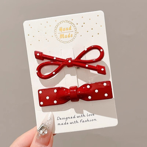 2026 New Popular Design Cute Sweet Exquisite Hairpin Cartoon Style Girl's Acrylic Hairpins Fashionable Jewelry Wholesale - Product Image 5