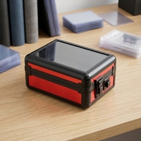 Boîte de rangement pour cartes gradées, boîtes de rangement pour cartes à collectionner imperméables