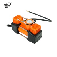 Premium 180W 12V DC ABS Material Dual Cylinder Tire Inflator with 150PSI Max Pressure for SUVs