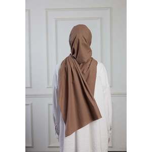 Écharpe en coton pur, accessoire de robe modeste - Product Image 1