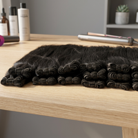 Cheveux indiens Remy lisses de couleur naturelle, 100% vierges, extensions de cheveux de qualité supérieure