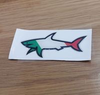 Nouvelle collection de 25 autocollants décoratifs imperméables en PVC imprimés UV, motif requin, dessin animé, pour la collection juillet CP VRUNK Marseille BINIEECE - Vente Flash
