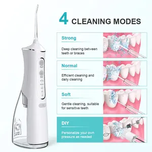 300ml Electric Portable Dental USB Oral Irrigator Waterfloss Teeth Dental Water Flosser Teeth Cleaning