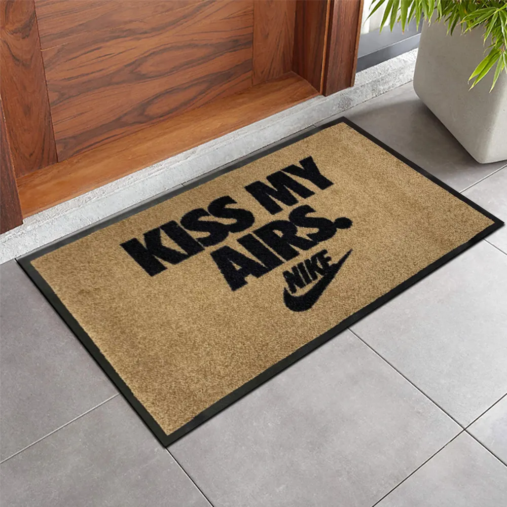 Fast Delivery Custom Design Carpet Logo Brand Printed Door Mats