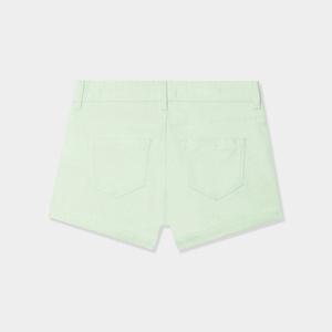 Fashion Forward Fitted Lilac <b>Shorts</b> for <b>Girls</b> Drawstring Closure Casual Skinny Fit Trendy Everyday Styling - Product Image 2