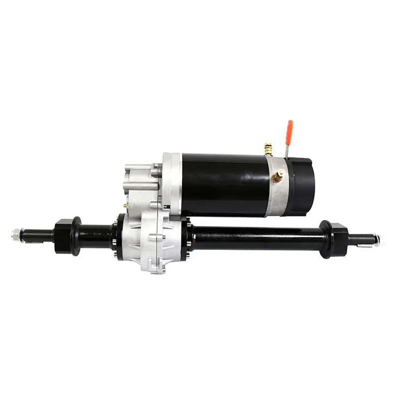 1200W High torque high load electric sightseeing car drive axle rear axle motor transaxle