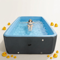 Piscine gonflable en PVC personnalisée, spa gonflable, bain d'eau pour la maison, le jardin, la relaxation des adultes