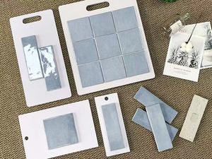 Carrelage mural et de sol en céramique brillant de qualité supérieure - Résistant aux acides - Installation facile pour salle de bain, cuisine, salon |   <span class=keywords><strong>CARIA</strong></span> HOME - Product Image 6