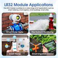 Módulo de Interfaz UART LORA SX1262 Fácil de Usar DX-LR32 en Conman 868/915Mhz 22 DBm 8KM de Largo Alcance Compatible con Arduino CE FCC