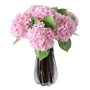 Fleurs d'hortensia simulées Elsa, imprimées en 3D, en soie, fleurs artificielles pour mariage, décoration de la maison, accessoires de photographie - Product Image 5