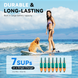 Sup — pompe à Air électrique bidirectionnelle <span class=keywords><strong>sans</strong></span> <span class=keywords><strong>fil</strong></span> avec batterie, système de <span class=keywords><strong>Paddle</strong></span>, 20psi - Product Image 6