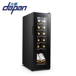 Serie completa <span class=keywords><strong>de</strong></span> <span class=keywords><strong>12</strong></span> <span class=keywords><strong>botellas</strong></span>, compresor Vertical, enfriadores <span class=keywords><strong>de</strong></span> <span class=keywords><strong>botellas</strong></span> <span class=keywords><strong>de</strong></span> vino, refrigerador rojo silencioso, Mini refrigerador <span class=keywords><strong>de</strong></span> vino tinto, <span class=keywords><strong>enfriador</strong></span> - Product Image 1
