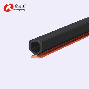 Tùy chỉnh PP + <span class=keywords><strong>TPV</strong></span> cửa và cửa sổ mềm-cứng Composite niêm phong dải, mềm-cứng co-ép đùn niêm phong Dải bán buôn - Product Image 2