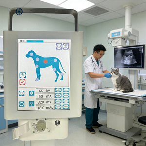 Kit Portátil de Rayos X Veterinario <span class=keywords><strong>DR</strong></span> de 5.6KW, Máquina de Rayos X para Mascotas con Detector de Panel Plano Inalámbrico y Estación de Trabajo - Product Image 3