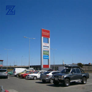 Station-service Pompe à carburant Led Essence Space Frame Petrol Oil Sign Gas Price Display Gas Station Price Boards - Product Image 2