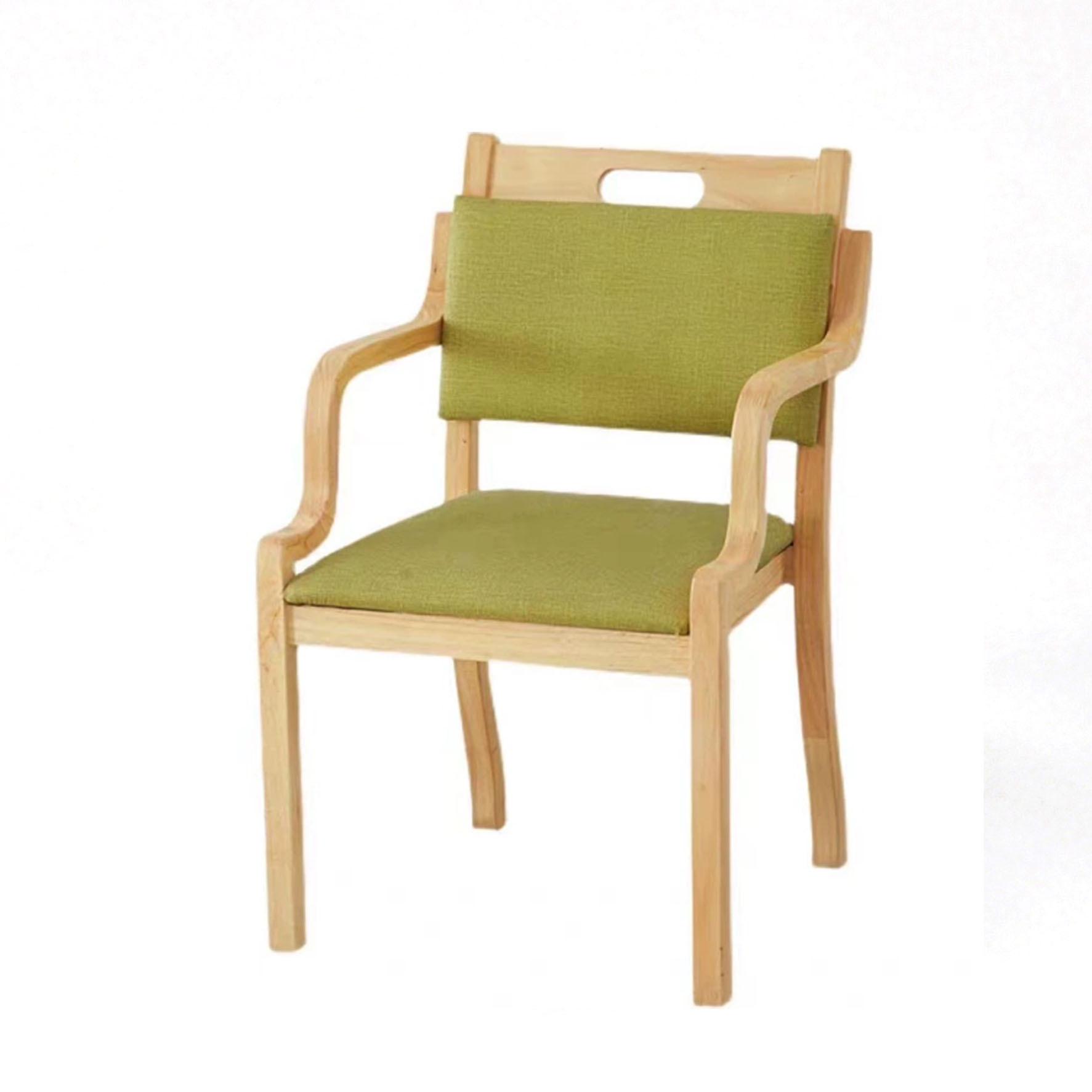 [Couleur bois naturel] Tabouret en tissu