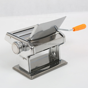 Stainless Steel Manual Cutting Adjustable Thickness Dough Fresh Noodle Pasta Maker Machine Kitchen Tools Multifunctional - Product Image 5