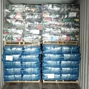 Trapos de limpieza de algodón 100% de colores surtidos, certificados RoHS, para uso industrial. - Product Image 1