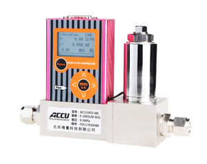 Controlador de Fluxo de Massa de Ar de Alta Precisão ACCU MFCs Controlador de Pressão Medidor de Fluxo de Gás N2,H2,O2 - Product Image 1