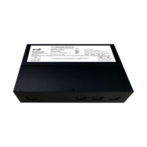 Fuente de Alimentación LED UL/CUL IP67 150W CV con Caja de Conexiones, Dimmer Triac/Fase/0-10V/10V PWM/Potenciómetro para Tiras LED, 100-277VAC-DC 12V 24V - Product Image 4