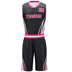Ensemble de maillot et short de basket-ball personnalisés, uniforme de basket-ball d'équipe, fabricant en gros OEM ODM - Product Image 1