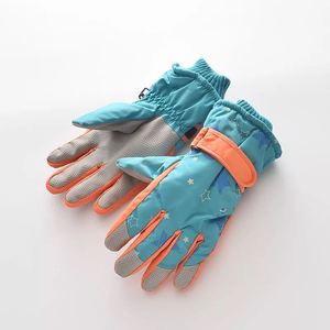 Hiver <span class=keywords><strong>Ski</strong></span> Chaud Imperméable À L'eau Enfants Chauffé Course En Plein Air Sport Gants <span class=keywords><strong>de</strong></span> <span class=keywords><strong>Ski</strong></span> Enfant - Product Image 5