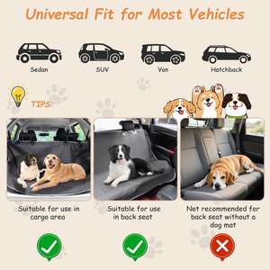Nobleza di lusso piccola auto barriera per cani universale estensibile per auto divisore di sicurezza griglia Pet marsupio borsa - Product Image 5